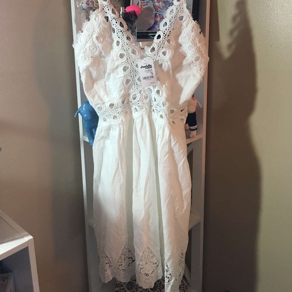 Charlotte Russe crochet dress