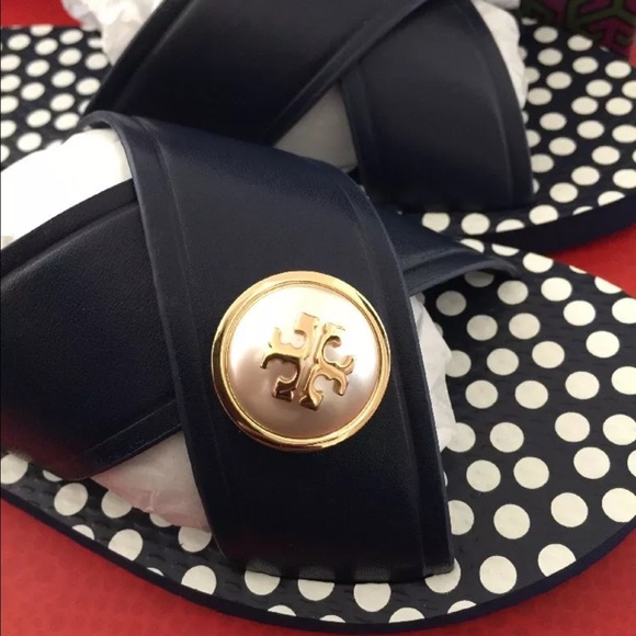 FIRM PRICE! NEW⚓️ TORY BURCH SANDAL FLIP FLOP - Picture 5 of 7