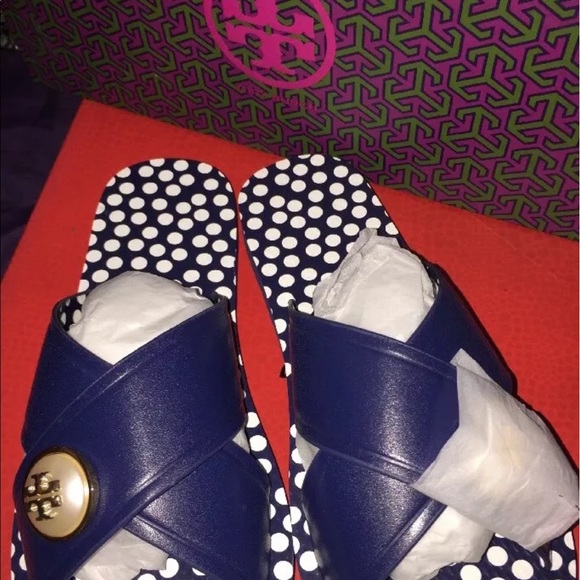 FIRM PRICE! NEW⚓️ TORY BURCH SANDAL FLIP FLOP - Picture 7 of 7