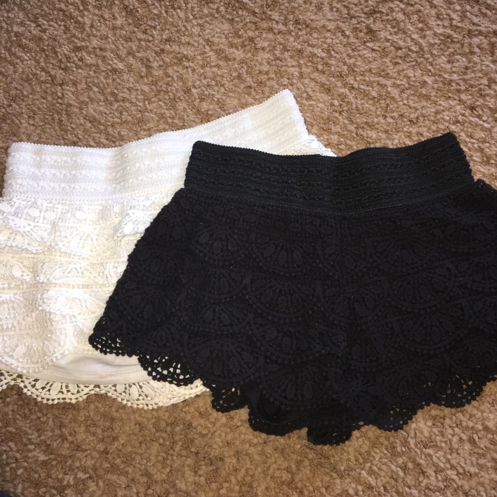 Rewind Lace Shorts. Buy together or by separate!!