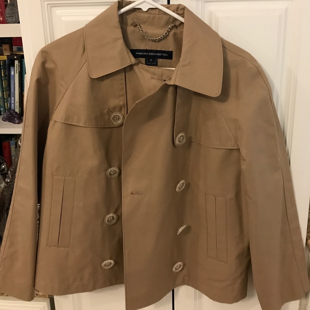 French Connection khaki jacket size small