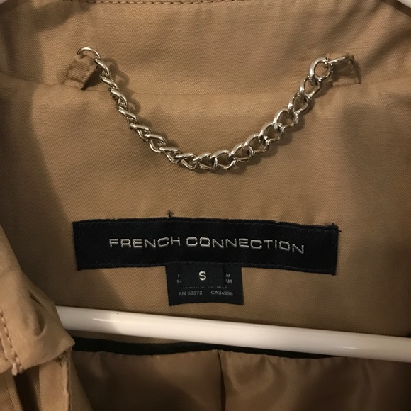 French Connection khaki jacket size small - Picture 3 of 4