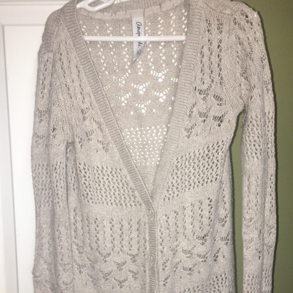 CREAM KNIT CARDIGAN