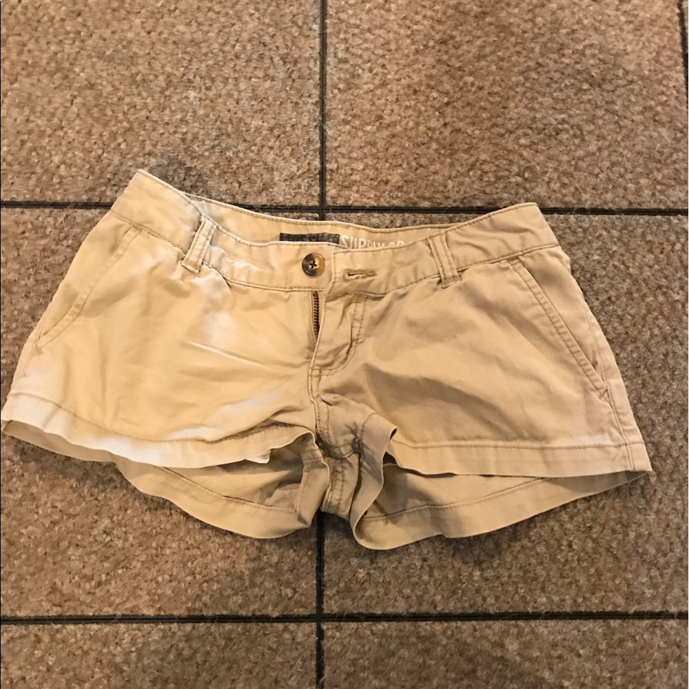 Tan shorts