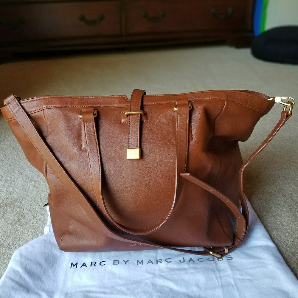 MBMJ Natural Selection Tote brown leather