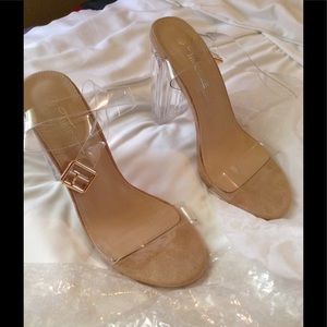 Clear Transparent Heels