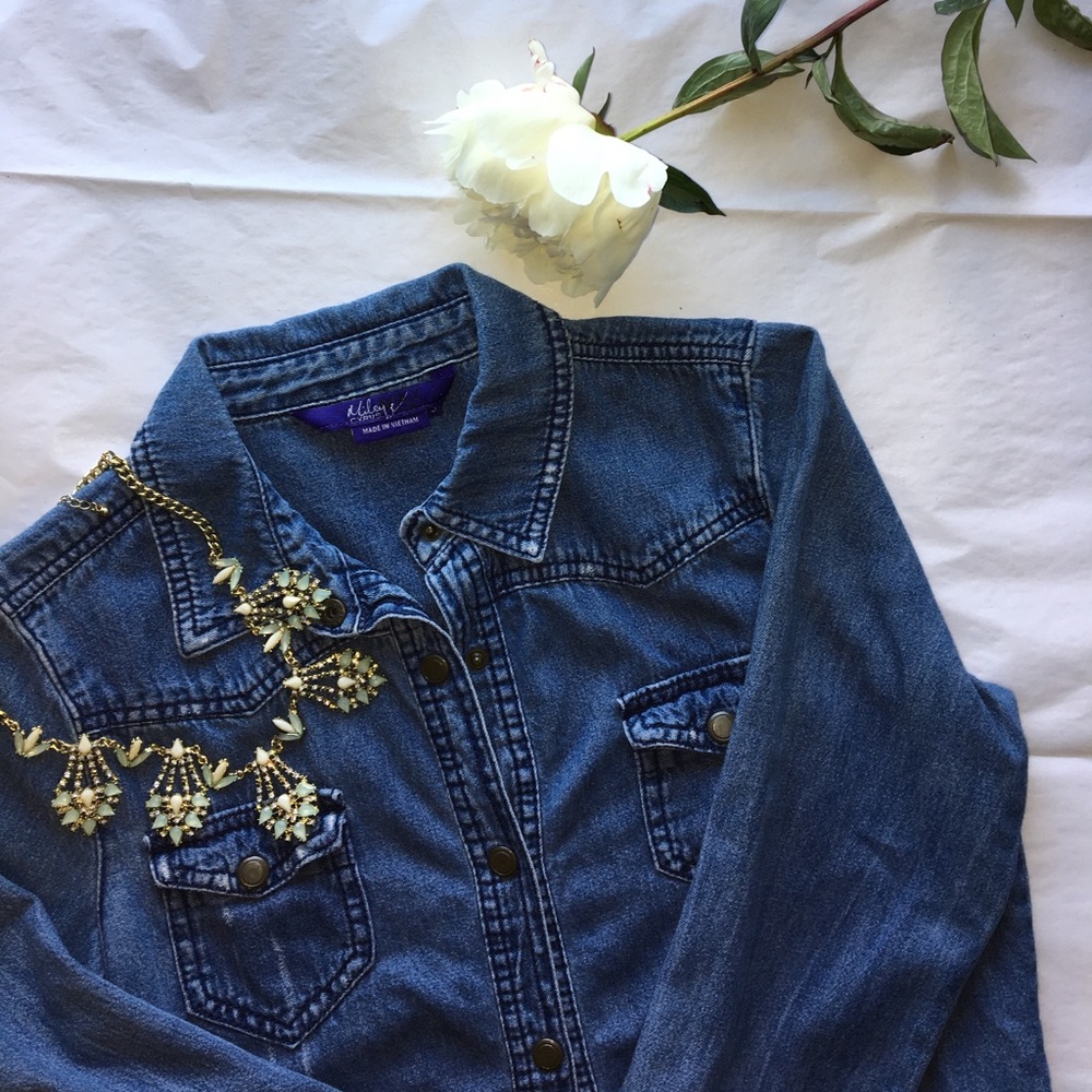 Denim shirt💙