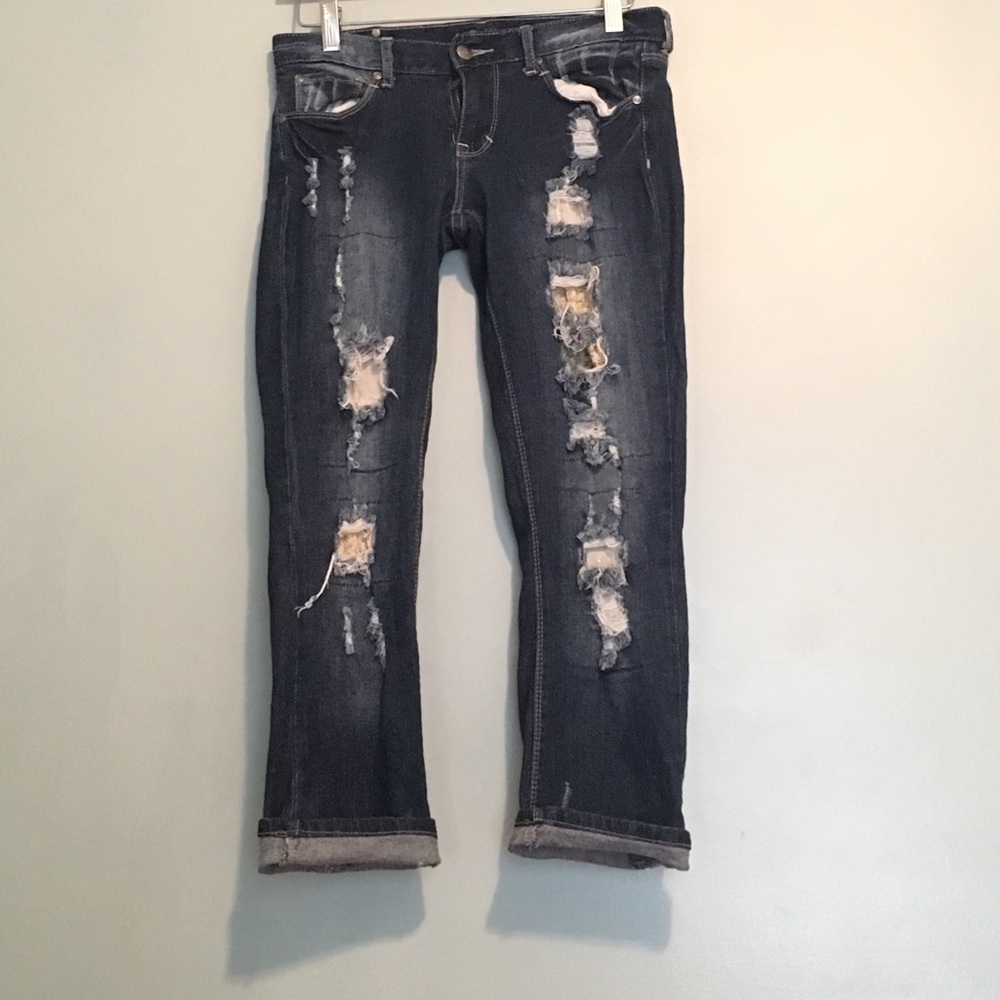 Skinny Distressed Jeans