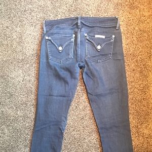 Hudson dark wash skinny jeans