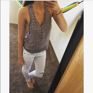 Forever 21 Floral Tank