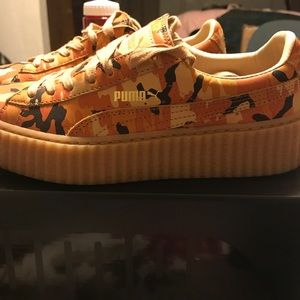 Rihanna Fenty camo creepers