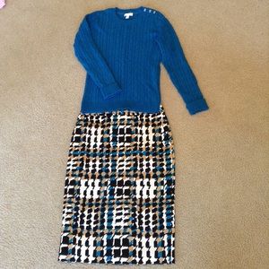 Charter Club sweater + pencil skirt set