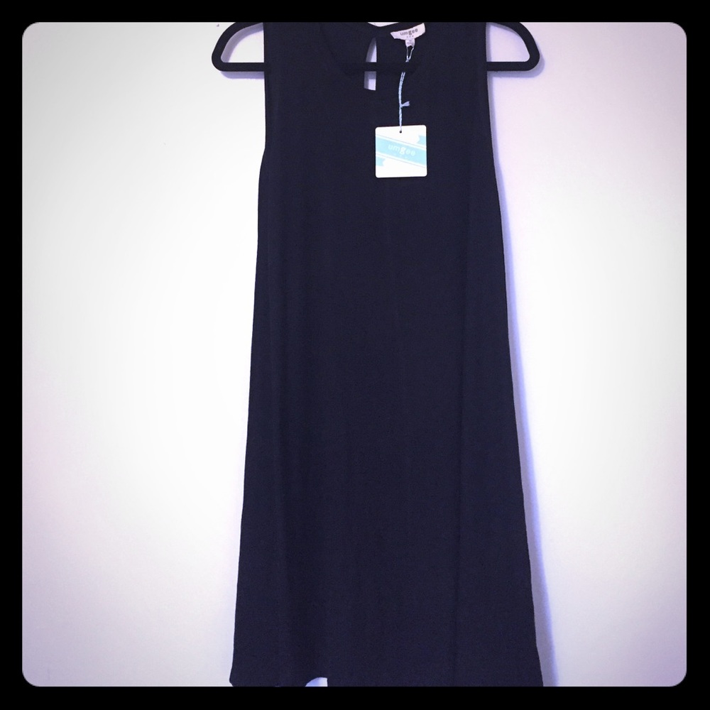 Umgee Little Black Swing Dress