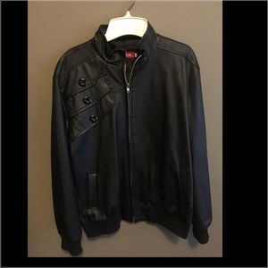 XL Black Leather Jacket