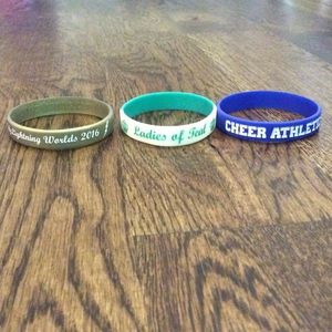 CA, LOT, and LL bracelets