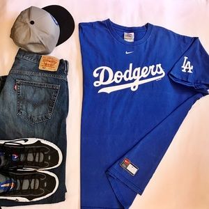 LA Dodgers NIKE Tee (Size XXLarge)