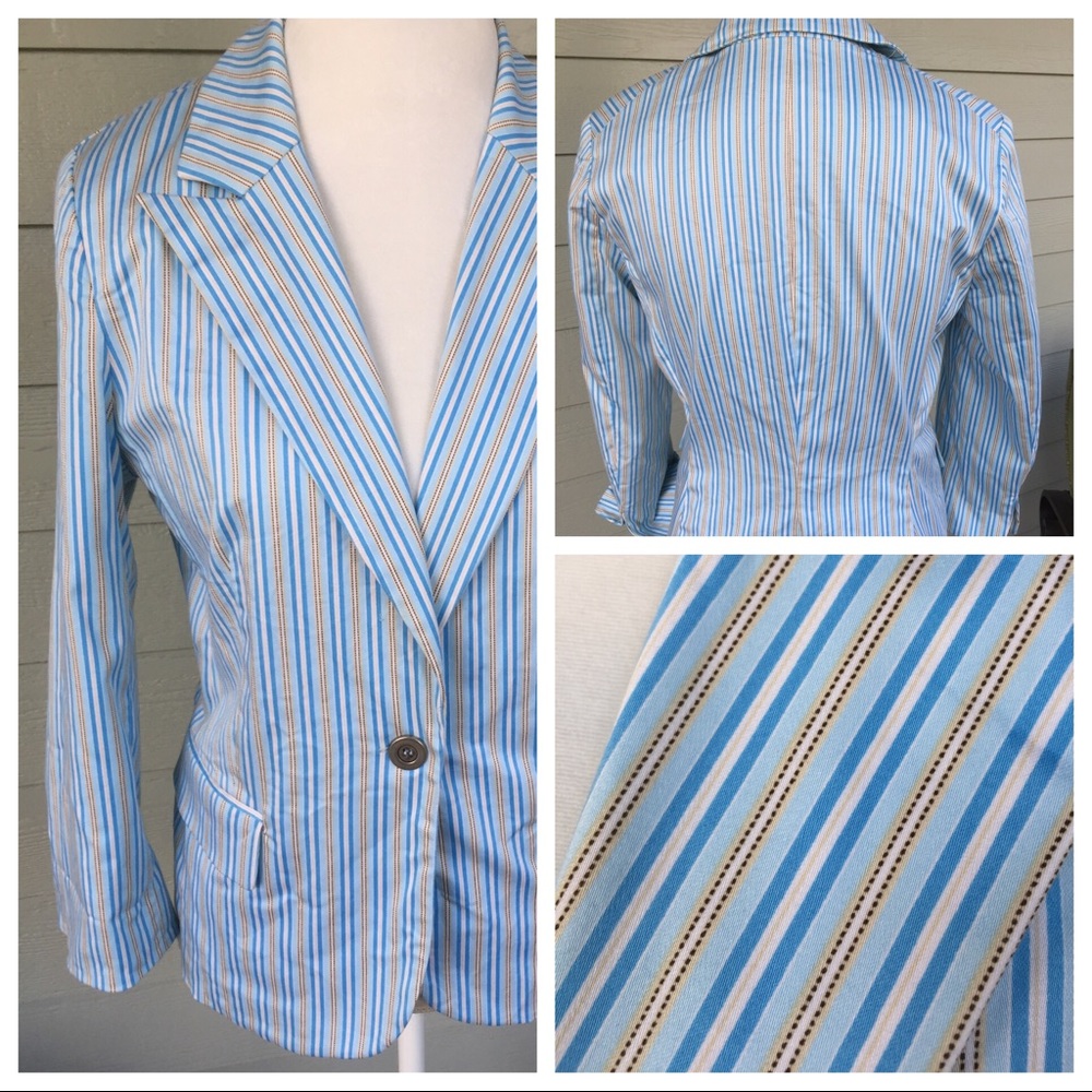 Covington striped blazer