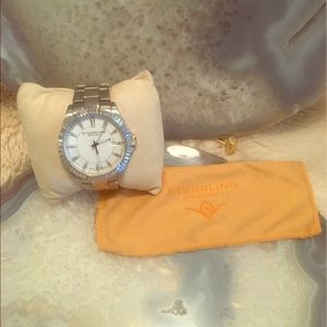 💯Authentic Sturhling silver watch