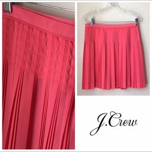 Like New: Pleated Georgette Mini Skirt