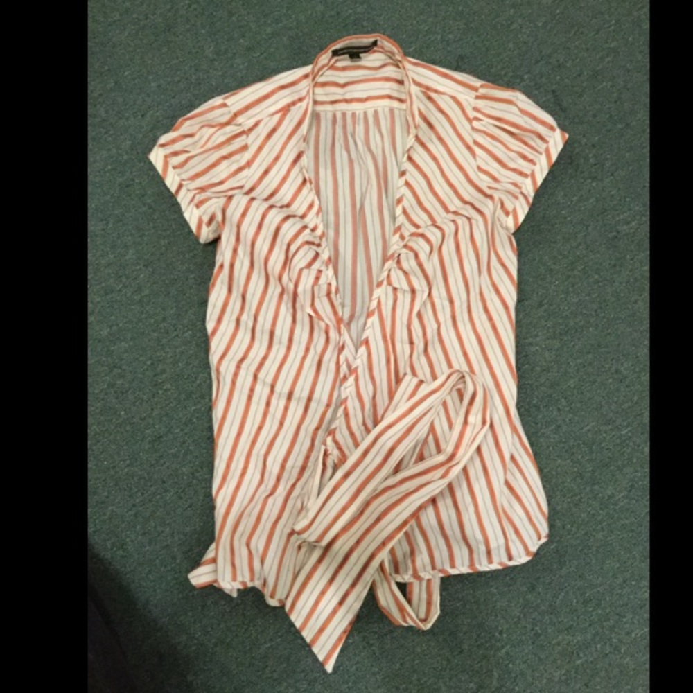 Red and White Striped Shirt