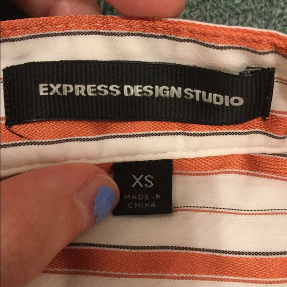 Red and White Striped Shirt - Picture 2 of 4