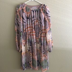 Funky people long sleeve dress