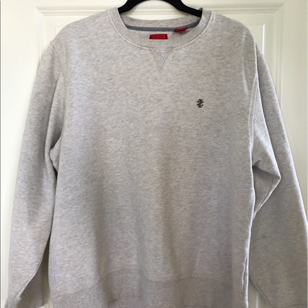 Izod off-white crewneck sweatshirt size Large