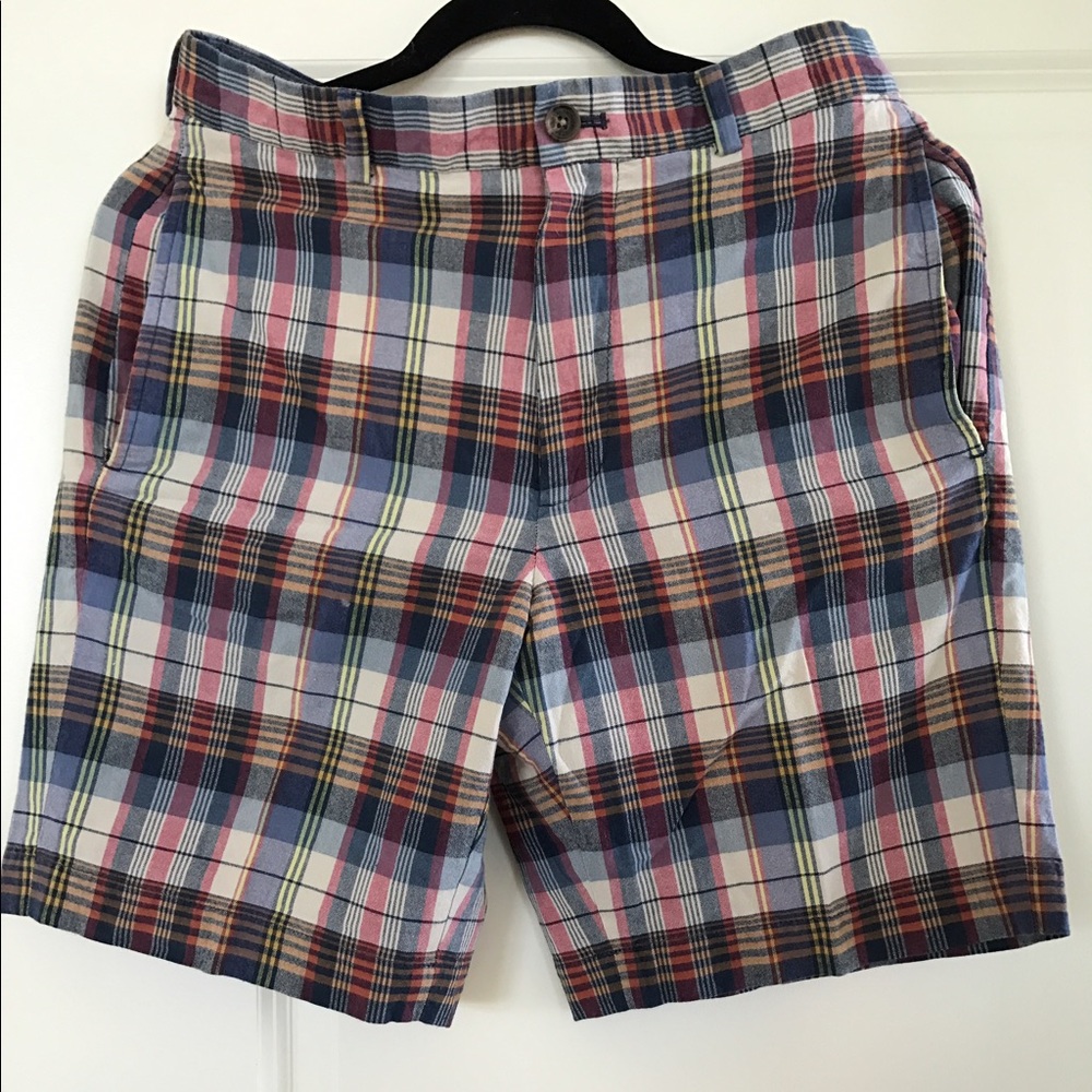Brooks Brother Plaid Short 32