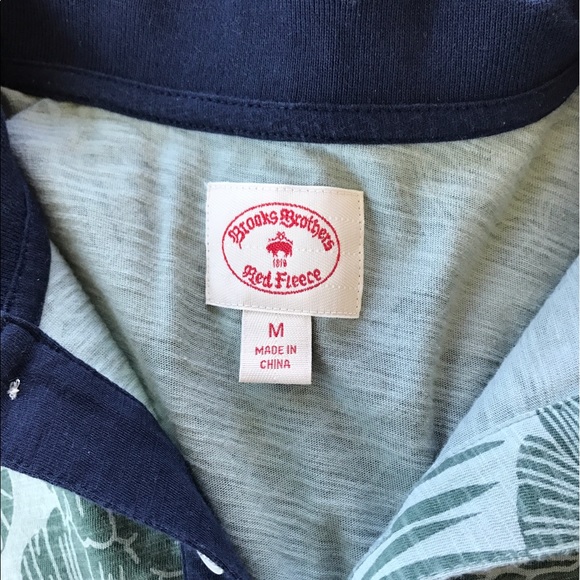 Brooks Brothers Floral Polo Medium - Picture 3 of 3