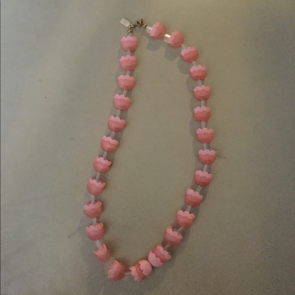 Tulip pink necklace