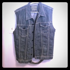 Denim vest