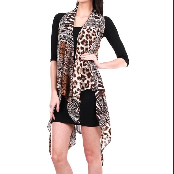 Scarf Vest Cover-up - Picture 3 of 3