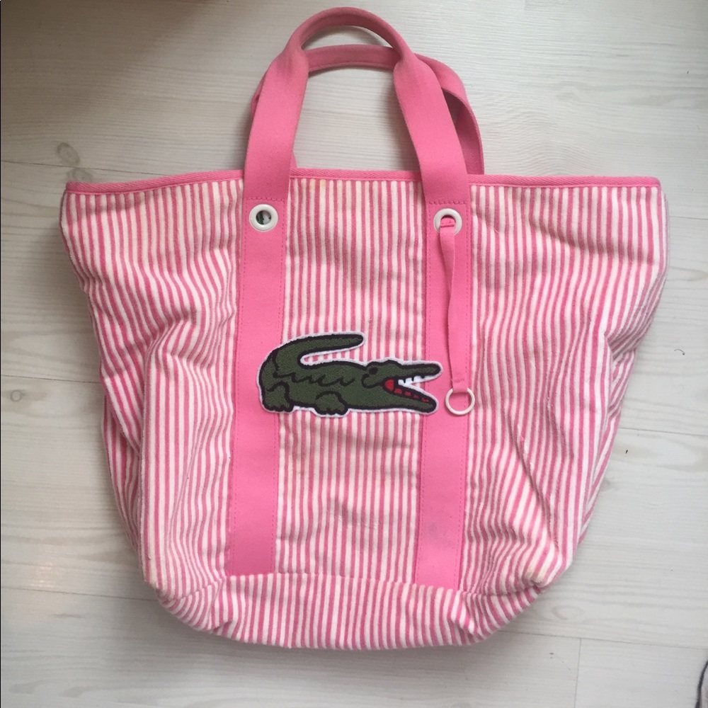 Lacoste beach bag
