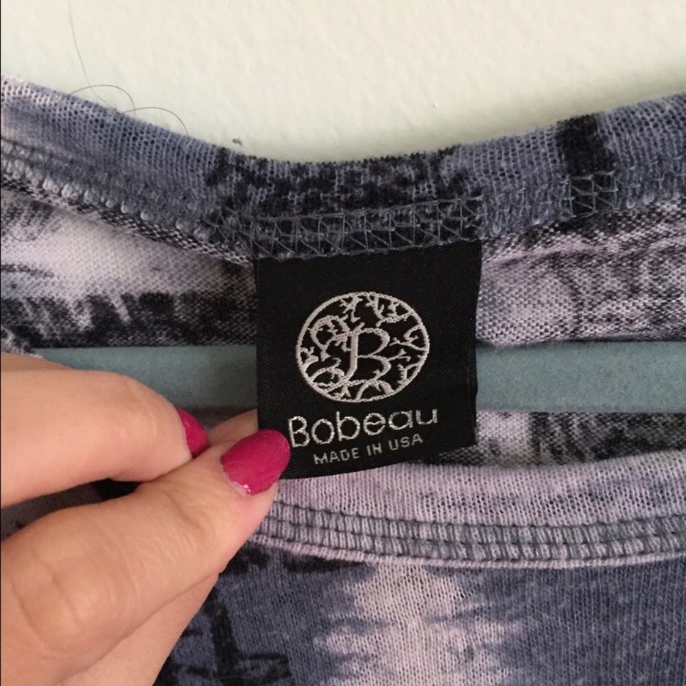 Soft Patterned Tee - Picture 2 of 2