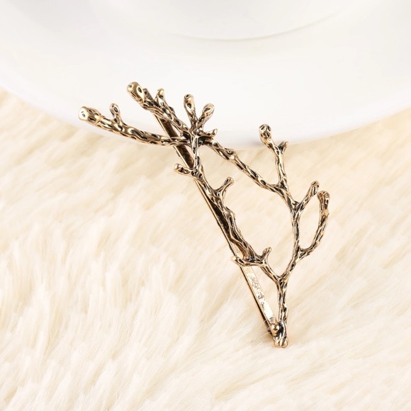 BUNDLED(2) Gold Colored Tree Branch Hair Pins - Picture 3 of 3