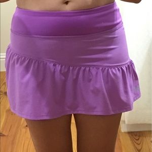 EUC Under Armour HeatGear Skirt - Purple Shimmer