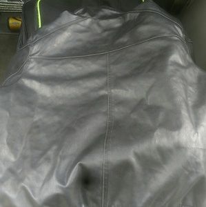 Premium guess leather jacket with removable insert