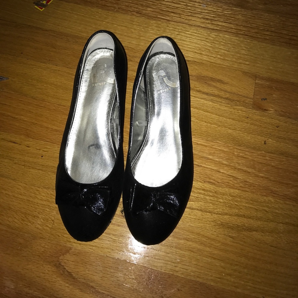 Girls wedge dress shoes