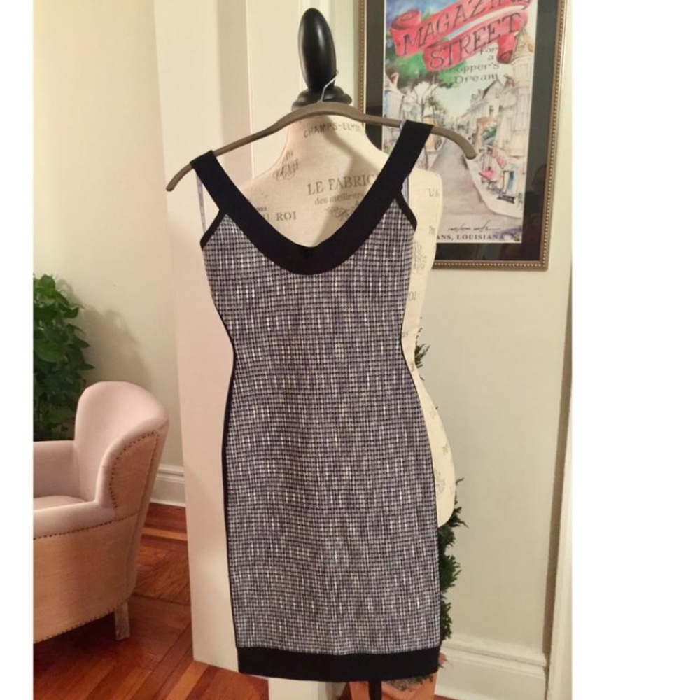 🎉HP💌 NWOT Herve Léger "Hope" Houndstooth bandage - Picture 3 of 7