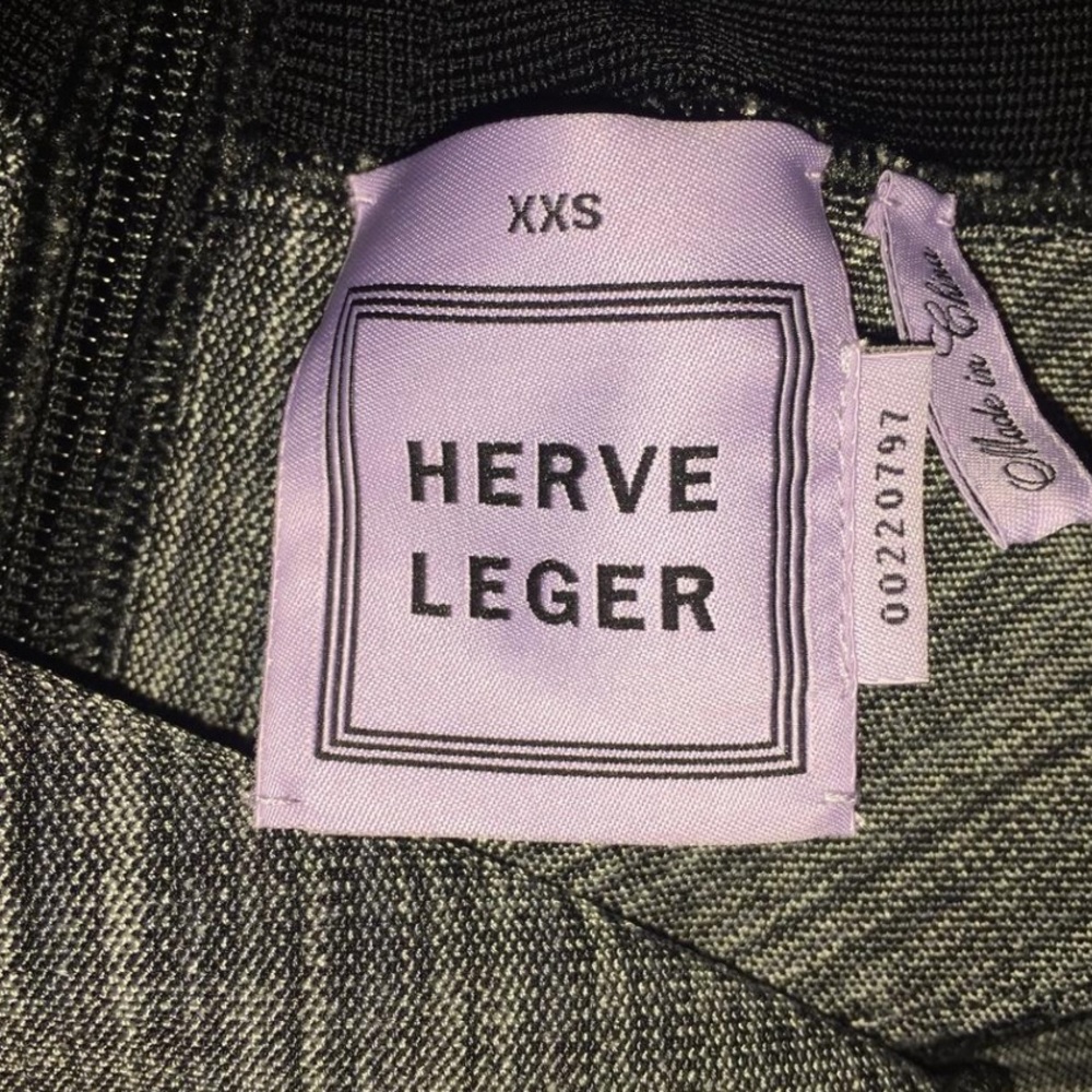 🎉HP💌 NWOT Herve Léger "Hope" Houndstooth bandage - Picture 5 of 7