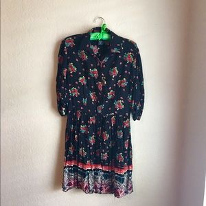 Angie floral dress