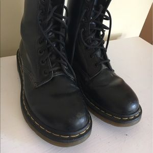 Black Doc Marten Boots
