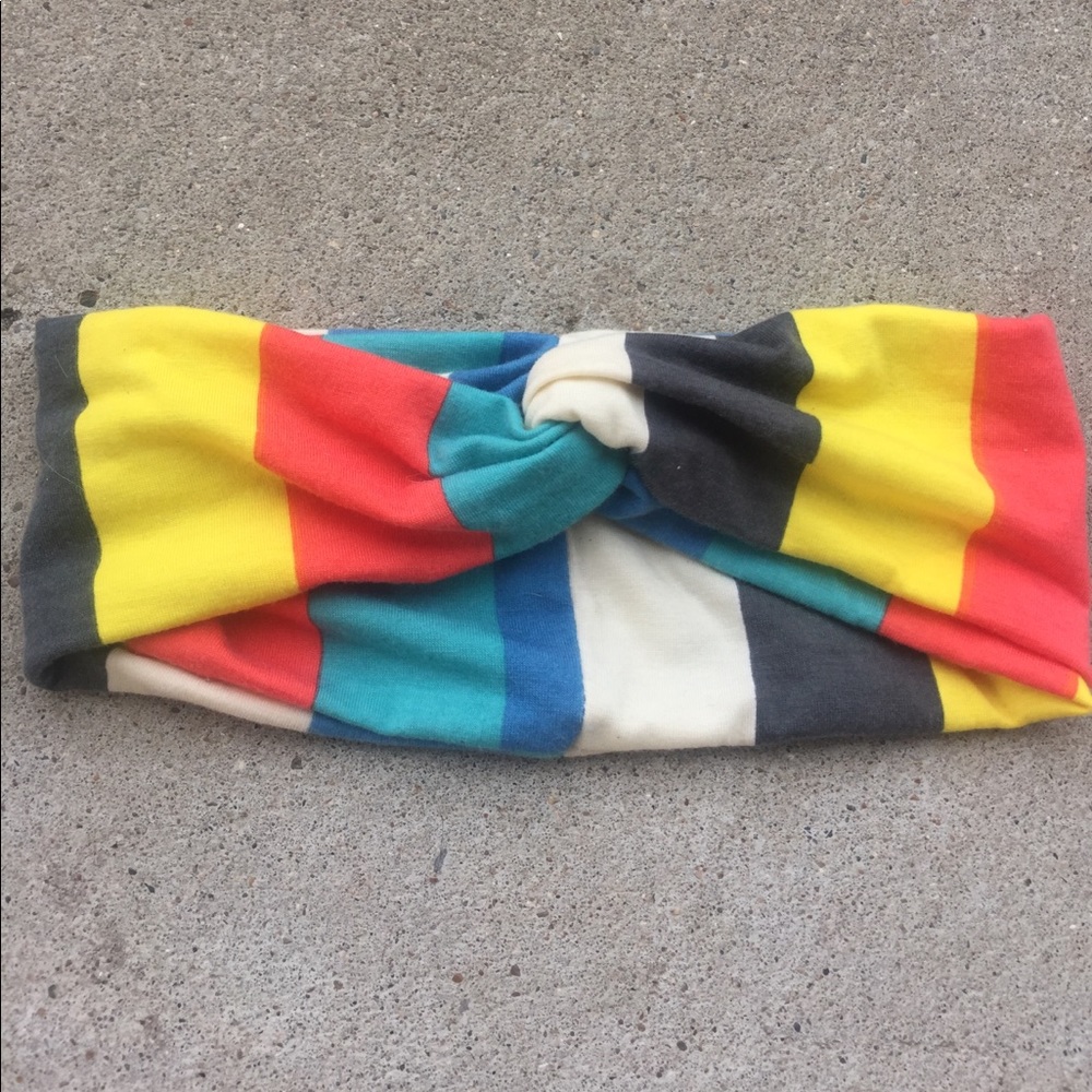 Colorful twisted headband