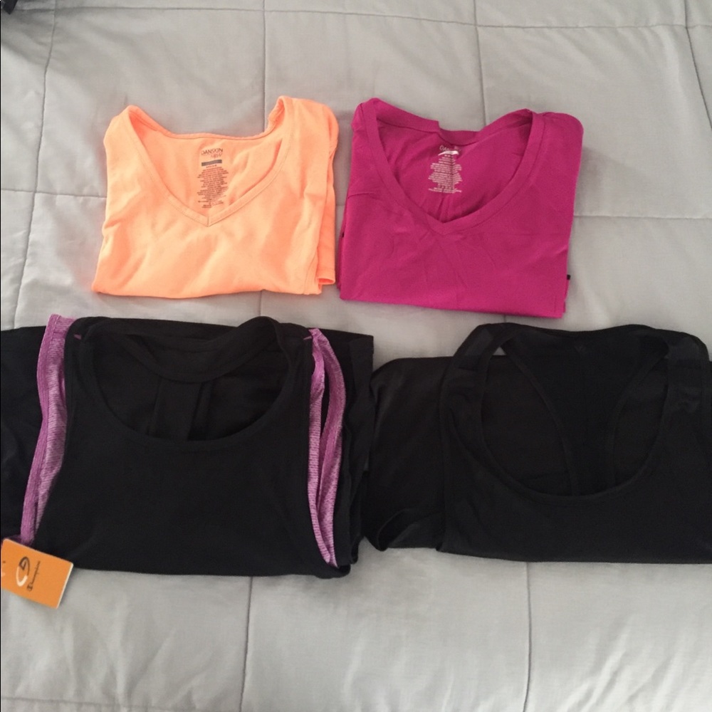 4 work out tops
