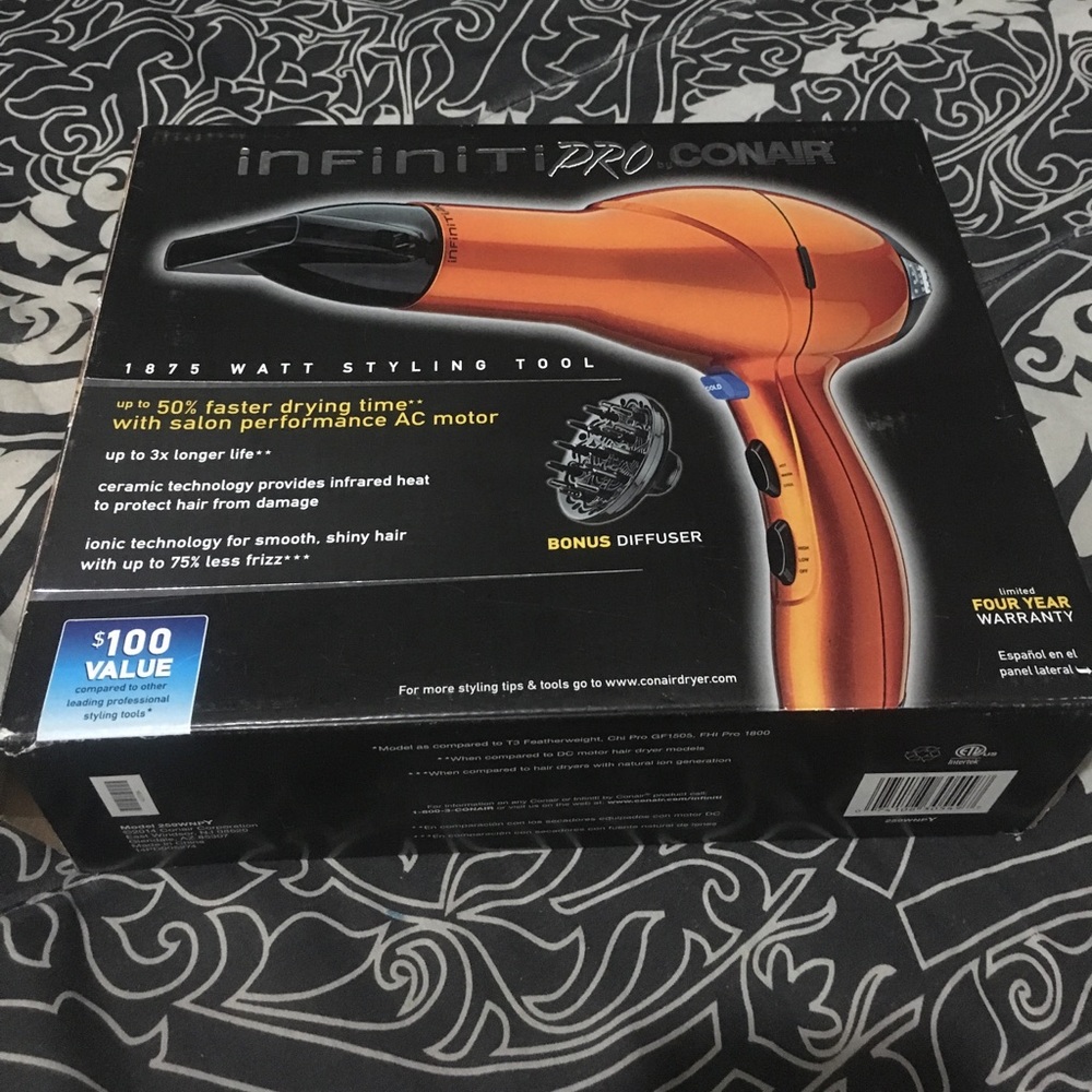 Blow dryer never used