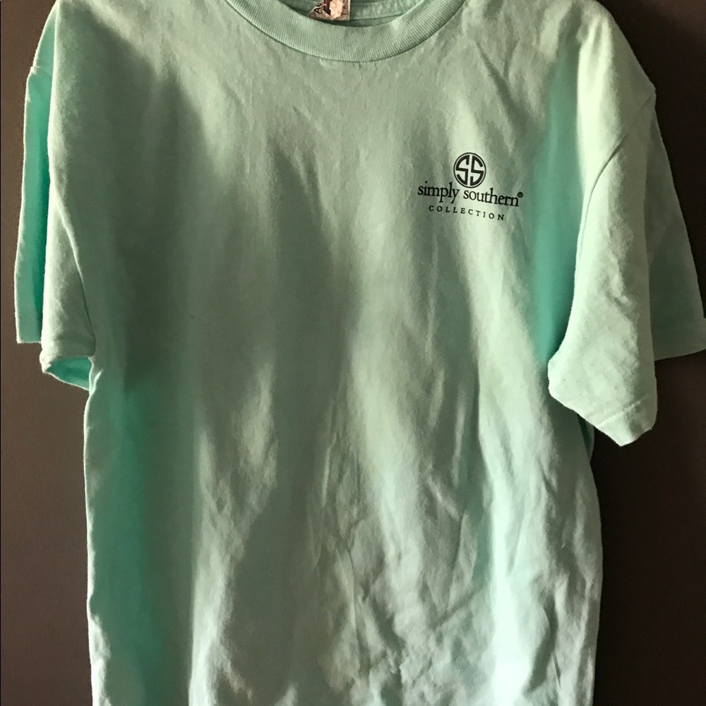 Aqua/Mint Simply Southern Tshirt