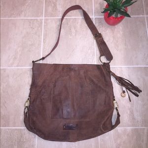 Lucky Brand Leather Hippie Tote/bag