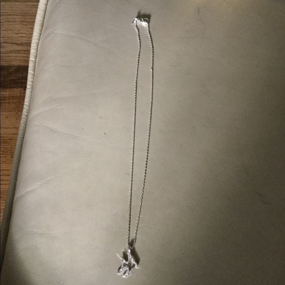 Charm necklace rhinestone