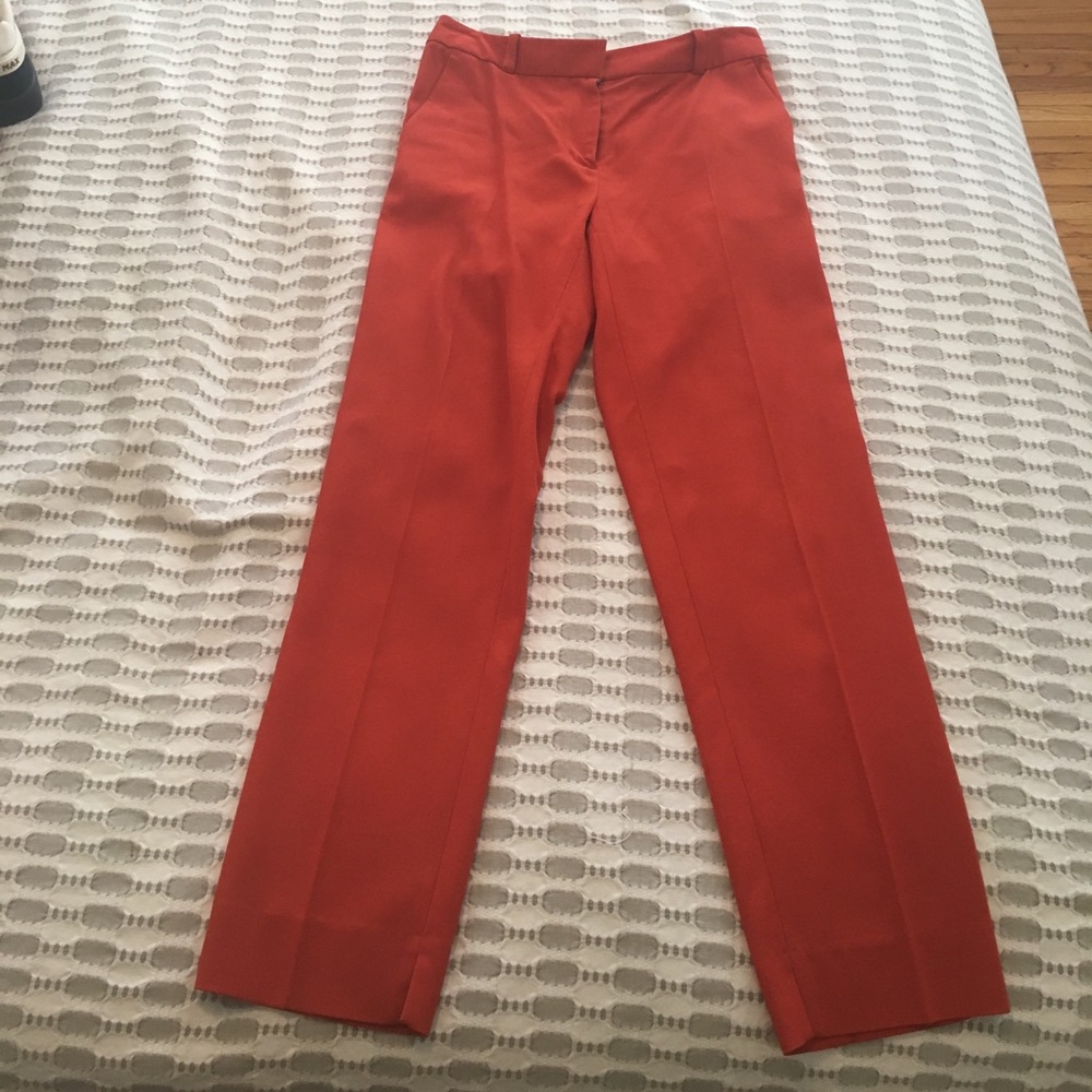 Philip Lim tailored crop Slacks in burnt orange