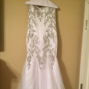 Beautiful Sequin Wedding Dress